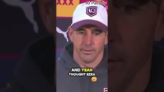 Billy explains the calls of DCE and Mam for game 2 #stateoforigin