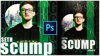 PHOTOSHOP TUTORIAL - Professional Esports Poster Design (EASY)