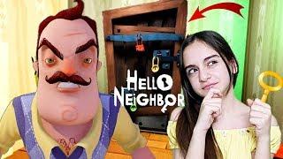 BODRUMA AÇILAN GİZLİ KAPI ! KOMŞUM PEŞİMDE! | HELLO NEIGHBOR ALPHA 2 FİNAL | HELLO NEİGHBOR