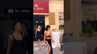 Ye, Kanye West, Bianca Censori, and Angelina in Mallorca, Spain today  #ye #kanyewest #biancacensori
