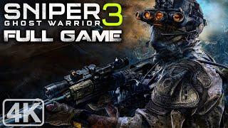 Sniper Ghost Warrior 3｜Full Game Playthrough｜4K