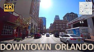 Downtown Orlando Florida (4k) Part 1