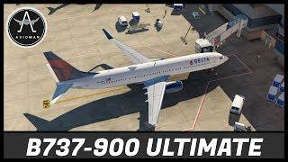 [ XP11 ] B737-900 Ultimate | KPBI  KATL | xVision + VStates + Nimbus KATL V2 + ASXP