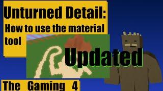 Unturned Map Editor: Material tool updated (Custom Painting Fixed)