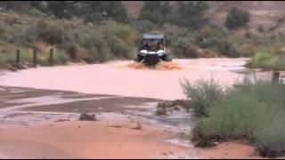 Waterfall on Gold Bar! MOAB! Epic adventure!