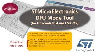 Stubborn STM USB VCP Driver (in DFU Mode)