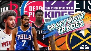 POTENTIAL 2025 NBA DRAFT NIGHT TRADES | These Potential NBA Trades Could Shake Up NBA Mock Drafts