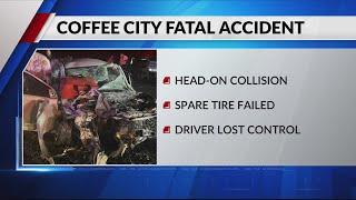 1 dead after head-on crash in Coffee City