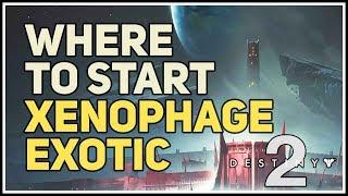 Where to start Xenophage Exotic Destiny 2 Quest