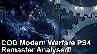 Call of Duty: Modern Warfare Remastered PS4 Campaign Analysis + Frame-Rate Test
