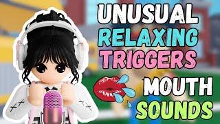 Roblox ASMR: HARD TIME SLEEPING? Mouth Sounds with Unusual Triggers, Glue Sticks, Tapping, Mic Noms