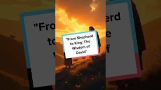 From Shepherd to King: The Wisdom of David