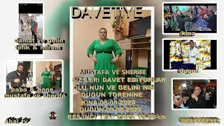 MUSTAFA VE SHERIFE NIN DAVETI BANQ 09-08-2024