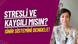 Stresli ve Kaygılı mısın? Sinir Sistemini Dengele