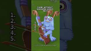 Blind Ranking Plant Island - #mysingingmonsters #msm