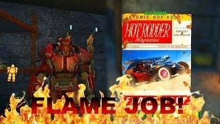 Fallout 4 where to find flame job paint (Hot Rodder magazine)