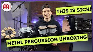 HUGE Meinl Percussion Unboxing!