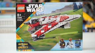 LEGO Star Wars 75388 Jedi Bob's Starfighter - LEGO Speed Build Review