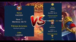 GVG Tritões KADOSH VS MERMEN,DEFENSORES (Warspear online)