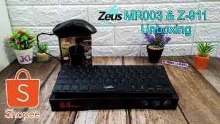 Zeus MR003 Gaming Mouse & Z-911 RGB Gaming Keyboard Unboxing | JKL