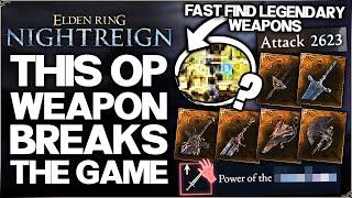 Elden Ring Nightreign - This Weapon Passive = BROKEN OP - Easy Legendary Weapons & Free Wins Guide!