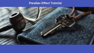 Parallax Scrolling Effect Tutorial Using HTML5, CSS3, JavaScript and jQuery.