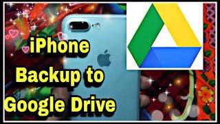 iPhone Auto Backup to Google Drive