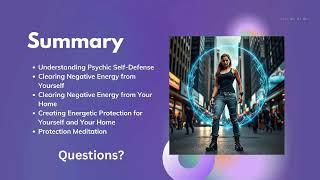 Part 2 - Shield your Spirit: Mastering Psychic Self Defense