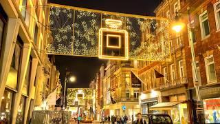 Mayfair London Christmas 2024  London Christmas Lights Walk Tour  4K HDR