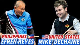 Efren Reyes VS Mike Dechaine | LEGEND EXHIBITION MATCH 2024 - BIG MONEYGAME