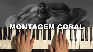 How To Play - Montagem Coral (Piano Tutorial Lesson)