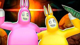 СГОРЕЛ В ЭТОЙ ТУПОЙ ИГРЕ! | УГАР в Super Bunny Man