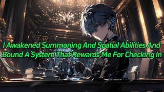 I awakened summoning and spatial abilities and bound a system that rewards me for checking in.