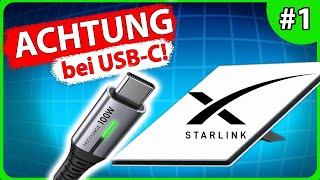 Darauf achten viele NICHT!  (So geht's!)️  STROMVERSORGUNG - ALLE Möglichkeiten! Starlink mini