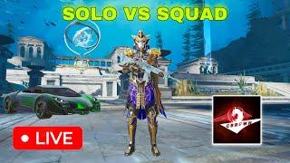 CBRWON LIVE solo vs squad PUBG MOBILE