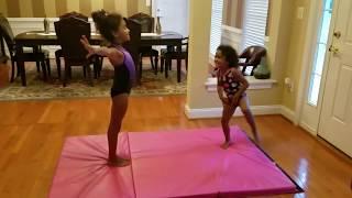 Gymnastics at home /Charleigh Bullock