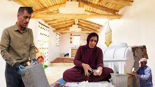 Solidarity of the Mehlave Nomadic Family: Installing the WaterTank and Cooking Ash Kashk on the Fire