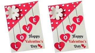 Beautiful Valentine's Day Card Making Ideas 2025 | Handmade Valentine's Day Greeting Card