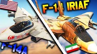 IRANIAN F-14 VS F-14A Dogfight｜Which IS Better?