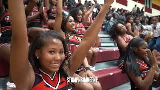 VARSITY CHEERLEADERS SET IT OUT AT THE BOYS GAME! THE 2024 BATTLE OF ALLEGHANY!