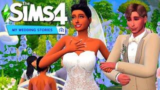 Trying To Throw A Dream Wedding in the VERY BROKEN Sims 4 My Wedding Stories Pack 