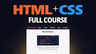 HTML & CSS Full Course: Build Your First Website