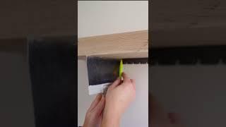 Tip on installing floating shelves with a metal bracket