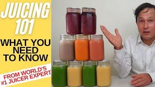 Juicing 101 - What a Beginner Needs to Know about Juicers & Fresh Juice