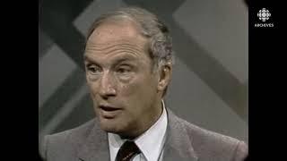 En 1981, entrevue de Pierre Elliott Trudeau par Denise Bombardier