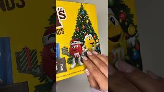 M&M’s Christmas Edition | asmr   #shorts