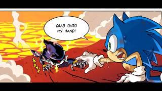 metal sonic's sacrifice  [ SONIC COMIC DUB] COMIC BY  FinikArt