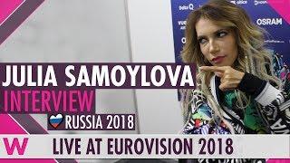 Julia Samoylova (Russia) Interview  @ Eurovision 2018 |  wiwibloggs