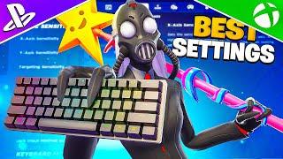 *NEW* Best Keyboard SETTINGS in Chapter 2 REMIX + Sensitivity (Fortnite Tutorial)