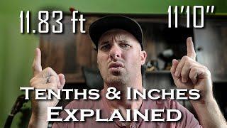 MATH TRICKS FOR HEAVY EQUIPMENT OPERATORS || Converting from tenths to inches